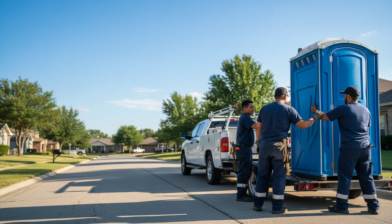 Portable Toilet Rental in Belleville, NJ near me